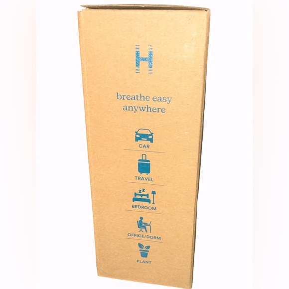 New HOMEDICS Portable Ultrasonic Humidifier Breathe Better White
New in Box - Picture 2 of 4